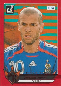 ZINEDINE ZIDANE 2024-25 Donruss Pitch Kings RED – PANINI – Insert