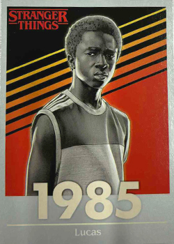 This is your Story STRANGER THINGS - Lucas 1985 Silver