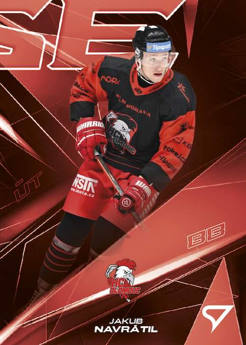 JAKUB NAVRÁTIL 2025-26 SportZoo ELH serie II. Powerhouse – Insert