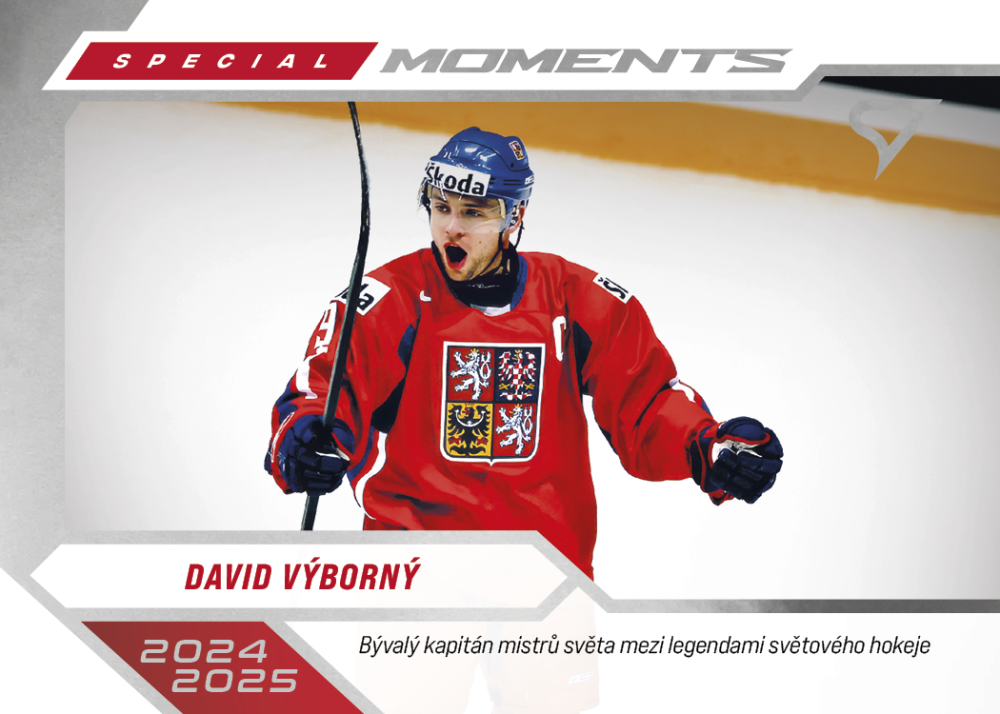 DAVID VÝBORNÝ 2026 Hokejové Česko SportZoo Special Moments