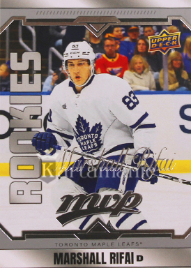 MARSCHAL RIFAI 24-25 UD MVP-Silver Script Rookies