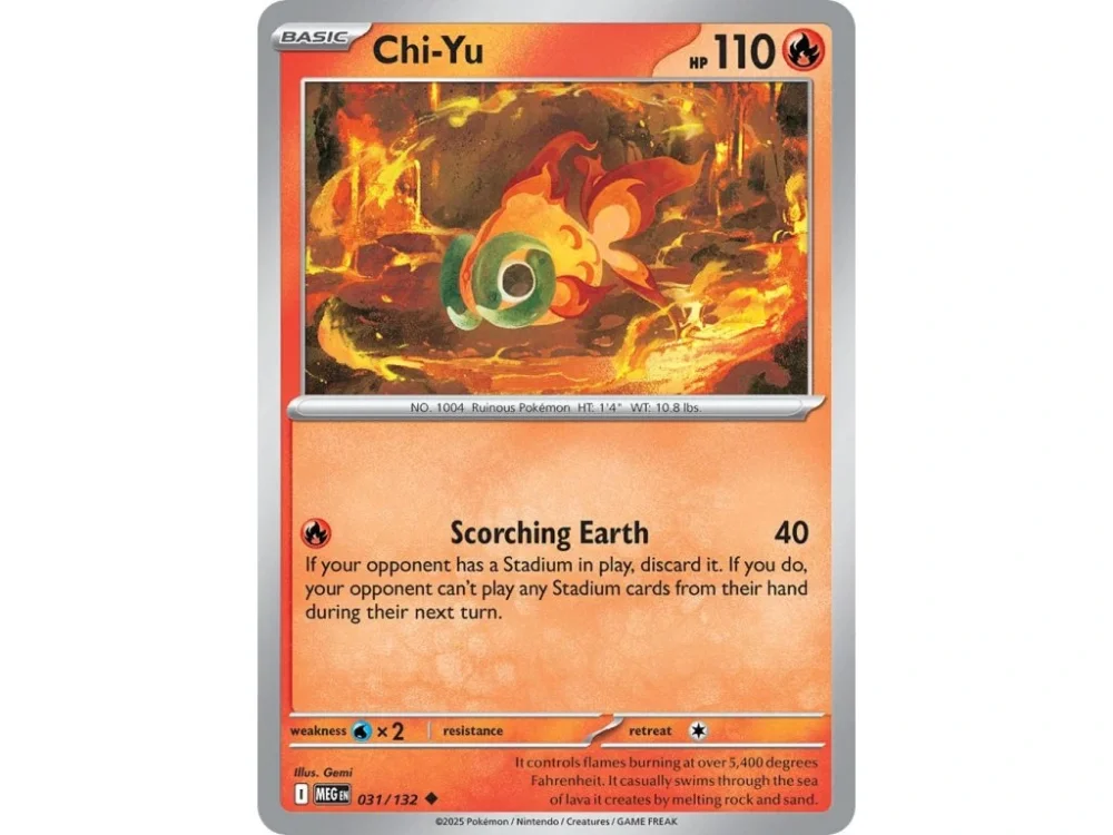 Chi-Yu 031/132 Mega Evolution