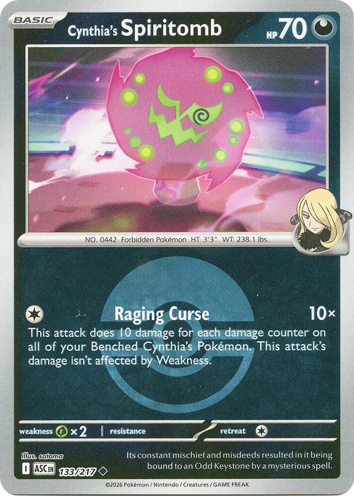 Spiritomb 133/217 Ascended Heroes