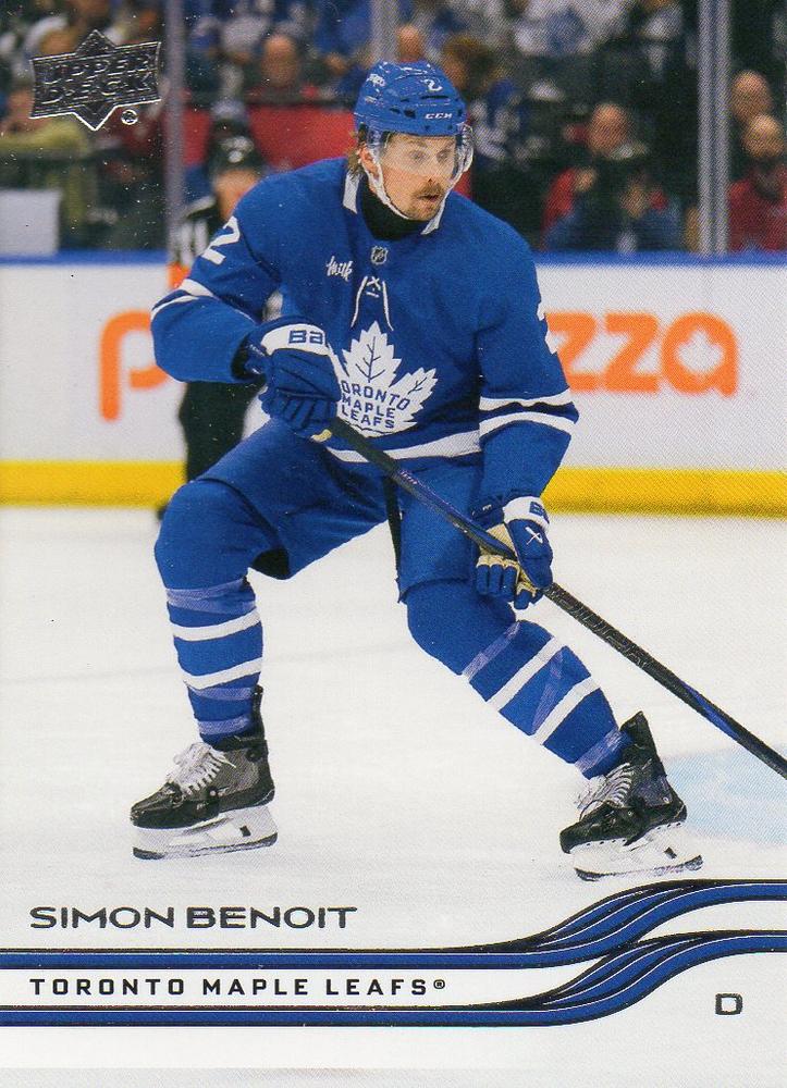 SIMON BENOIT 2025-26 Upper Deck Extended