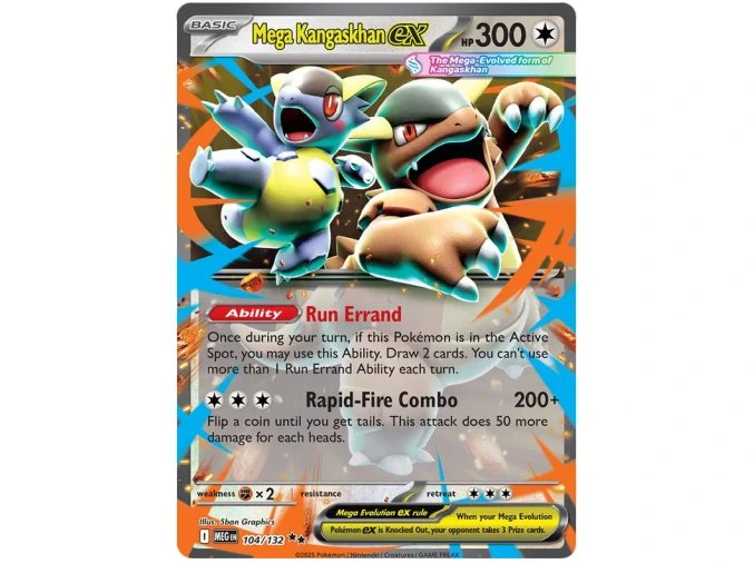 Mega Kangaskhan EX 104/132 Mega Evolution