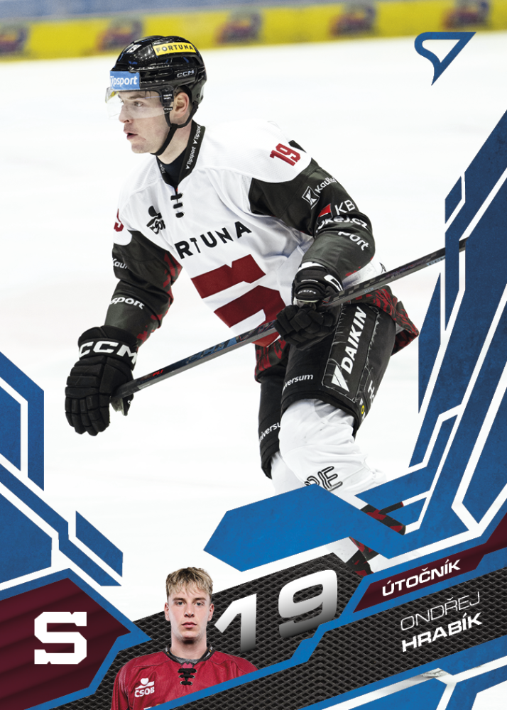 ONDŘEJ HRABÍK SportZoo ELH 2025/26 Play Off Azzure Blue
