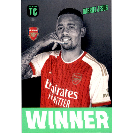 Gabriel Jesus 2024 Panini Top Class Winner