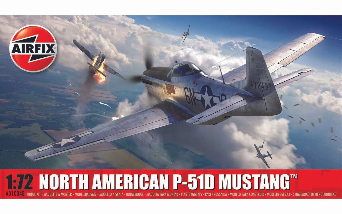 Airfix A01004B – North American P-51D Mustang 1:72