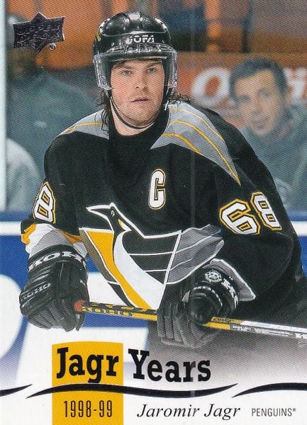 JAROMÍR JÁGR 18-19 UD Ser. 1 YEARS - JJ9