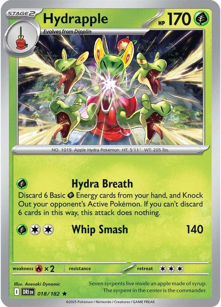 Hydrapple 018/182 Destined Rivals