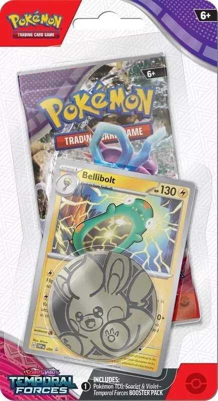 Pokémon Temporal Forces Checklane Blister - Bellibolt
