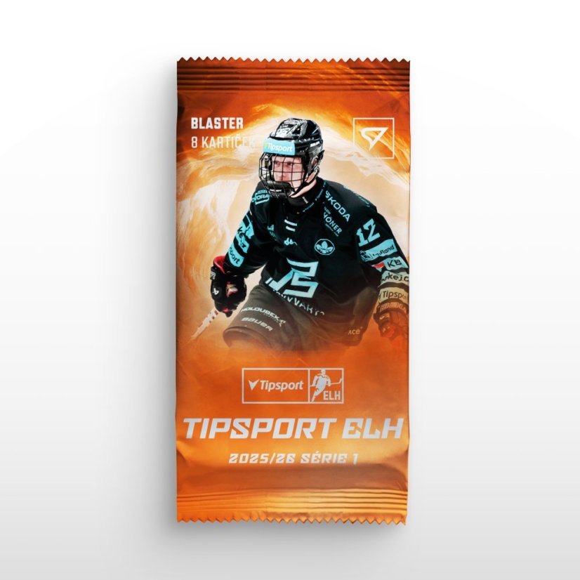 2025-26 Blaster balíček – hokejové kartičky SportZoo Tipsport ELH – 1. série