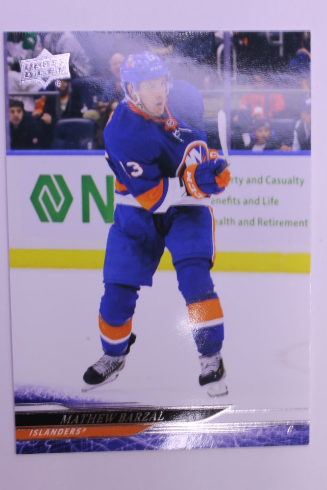 MATHEW BARZAL 2024-25 UD Series 2 Hockey