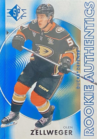 OLEN ZELLWEGER 2024-25 SP Rookie Authentic