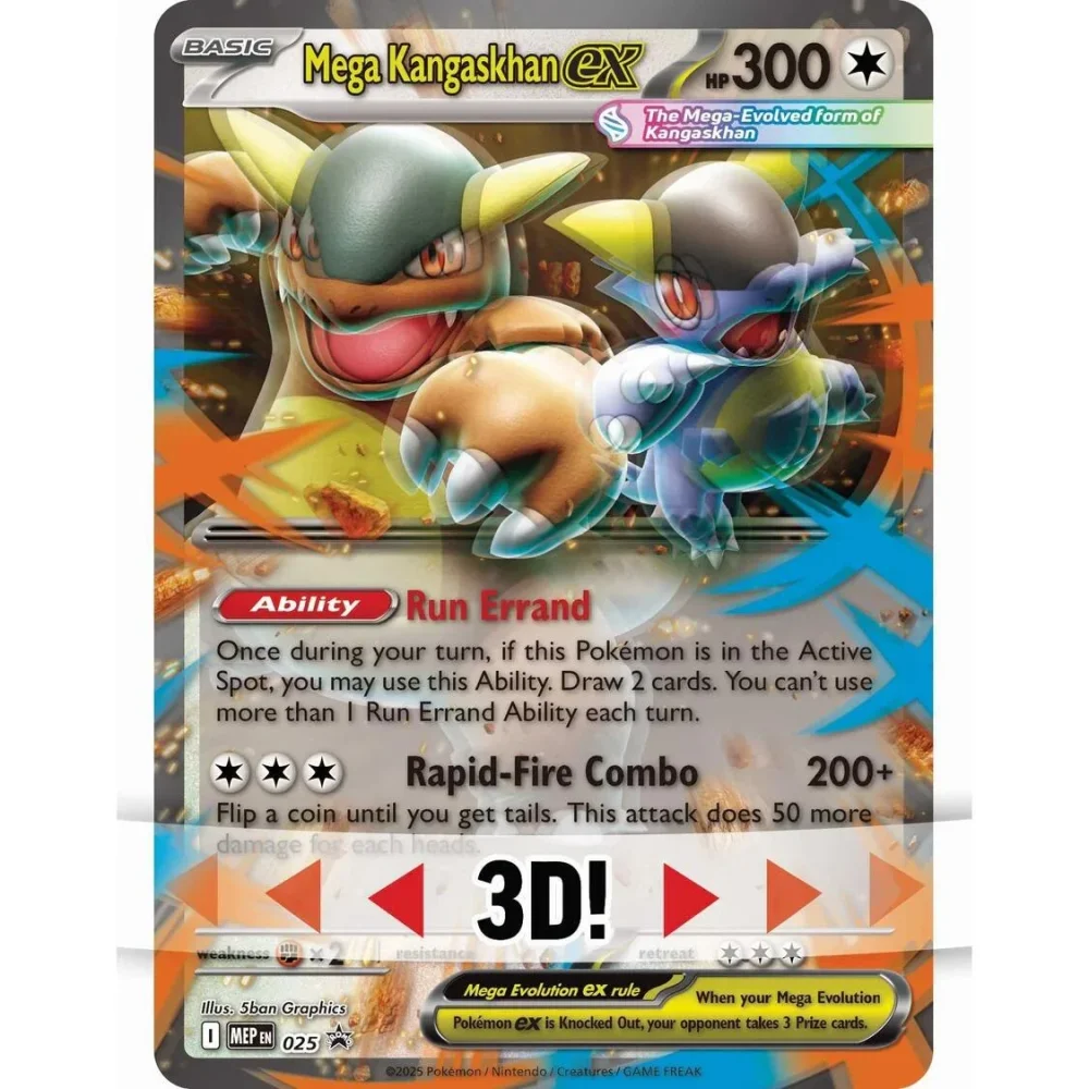 Pokémon Jumbo karta – Mega Kangaskhan ex