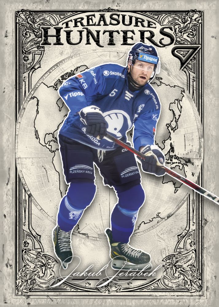 JAKUB JEŘÁBEK SportZoo 2025-26 II.serie Treasure Hunters – Insert