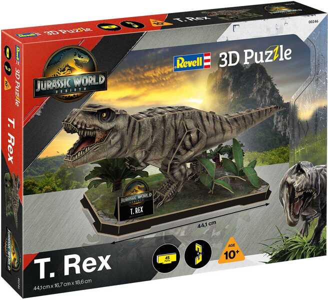 Revell 3D Puzzle Jurský svět T Rex