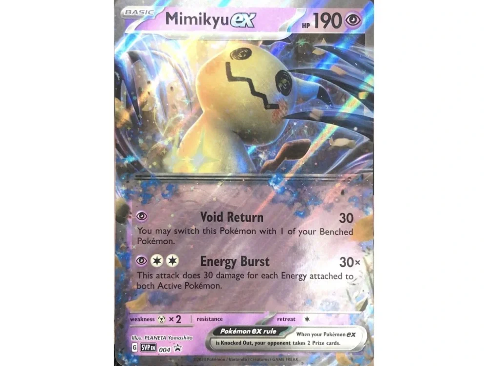 Pokémon Jumbo karta – MIMIKYU ex