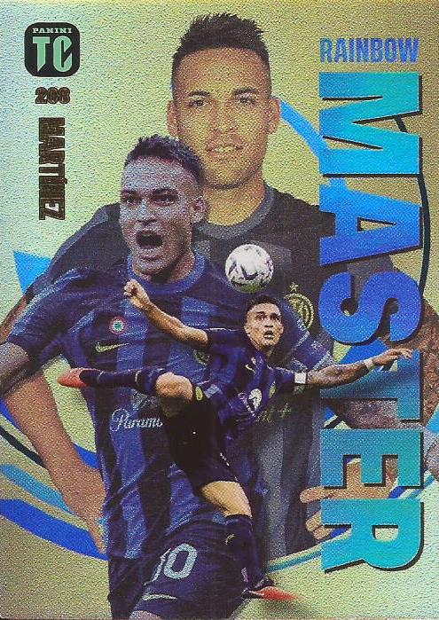 LAUTARO MARTINEZ Panini Top Class 2024 Rainbow Master