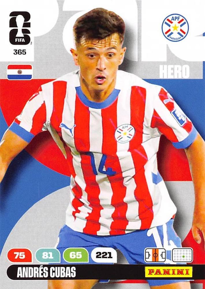ANDRÉS CUBAS 2026 Panini FIFA World Cup