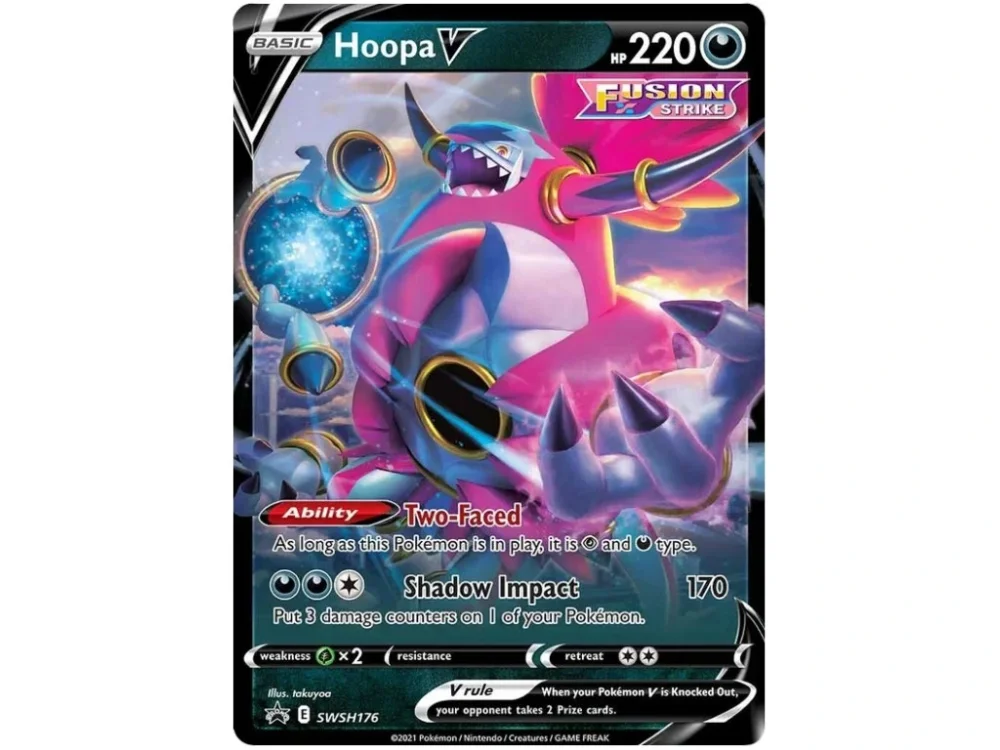 SWSH176 Hoopa V - Black Star Promos