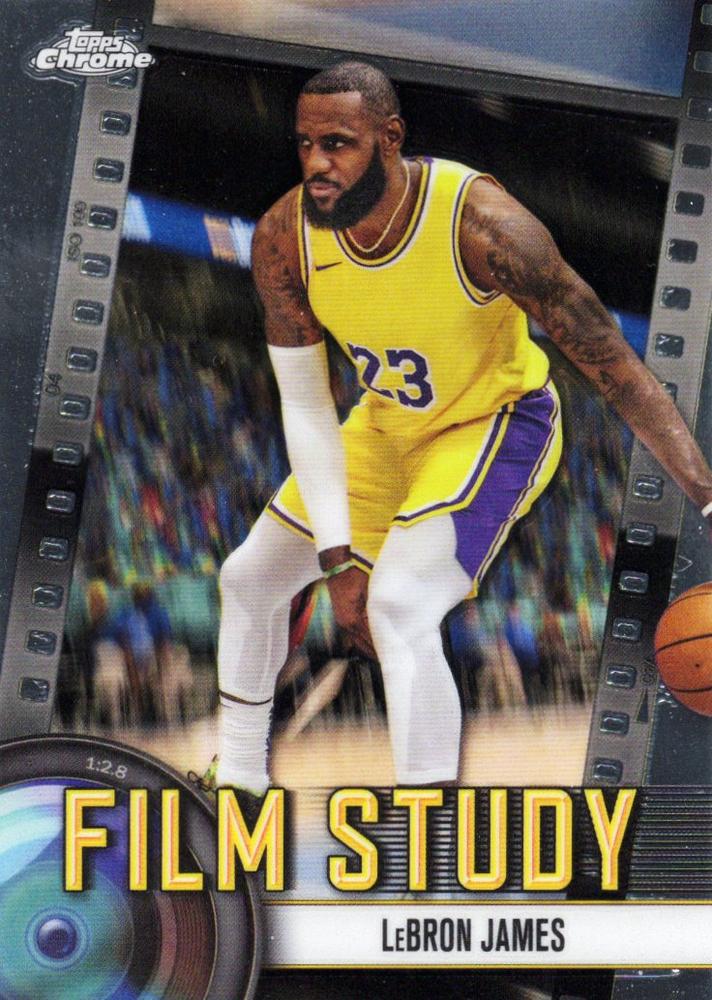 LEBRON JAMES 2024-25 Topps Chrome Film Study