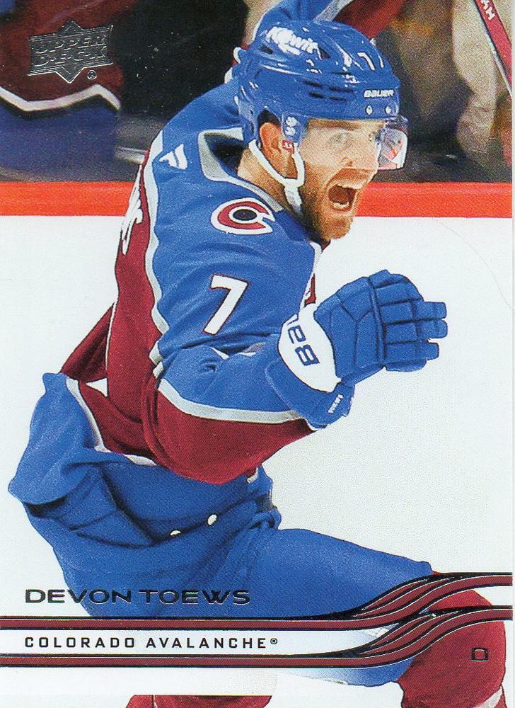Devon Toews 2025-26 Upper Deck