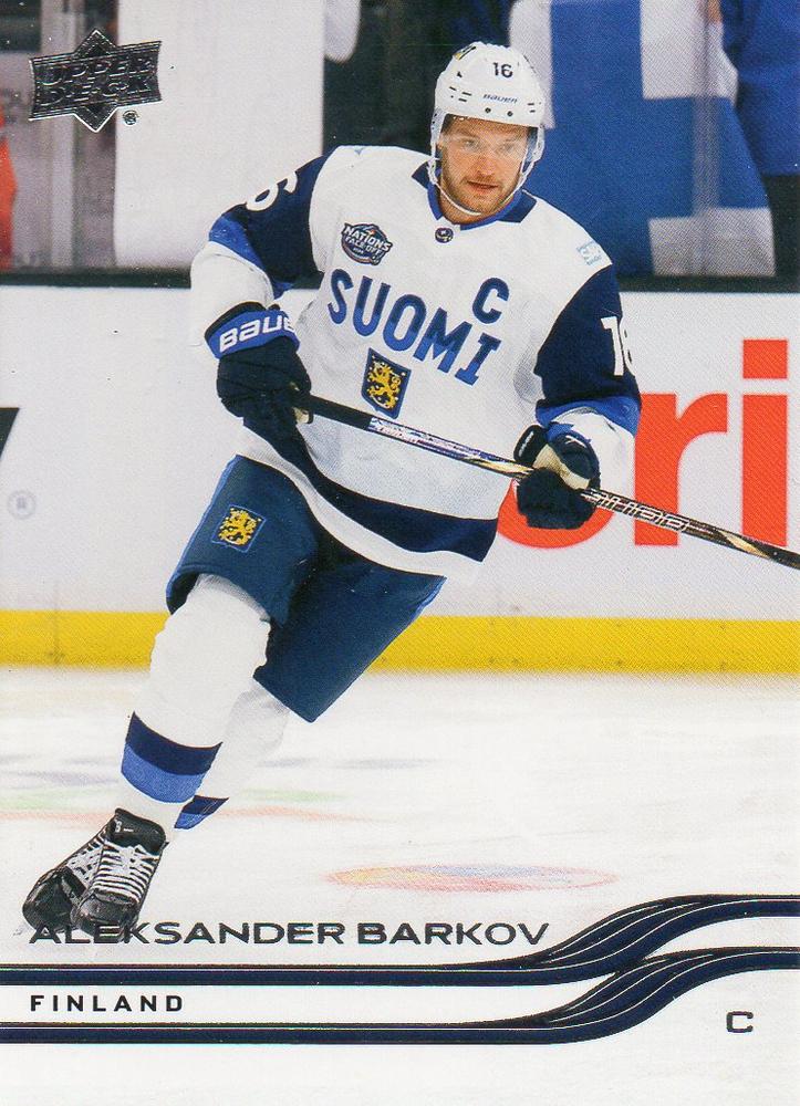 ALEKSANDER BARKOV TEAM FINLAND 2025-26 Upper Deck Extended – Base