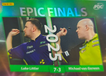 LUKE LITTLER - MICHAEL VAN GERWEN 2026 PDC WORLD CHAMPIONSHIP DECIDER Green 03/25