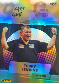 TERRY JENKINS 2026 PDC WORLD CHAMPIONSHIP 9-DART-CLUB