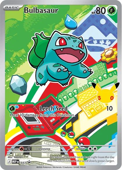 Bulbasaur – #037 – MEP Black Star Promos – holo – en
