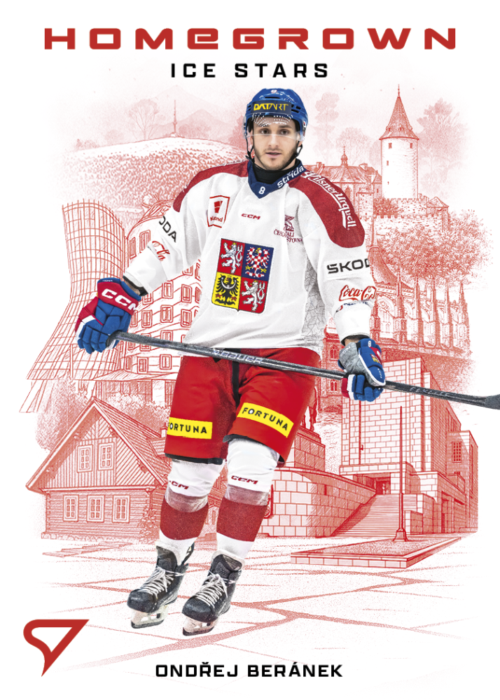 ONDŘEJ BERÁNEK 2026 Hokejové Česko SportZoo HOMEGROWN ICE STARS