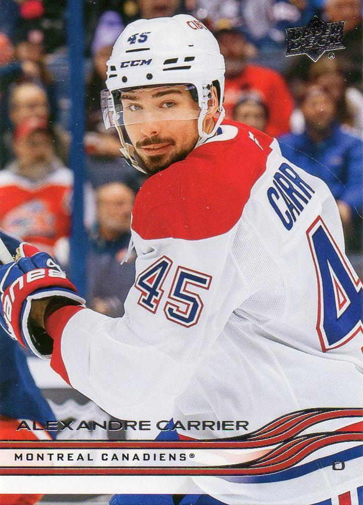 Alexandre Carrier 2025-26 Upper Deck – Base