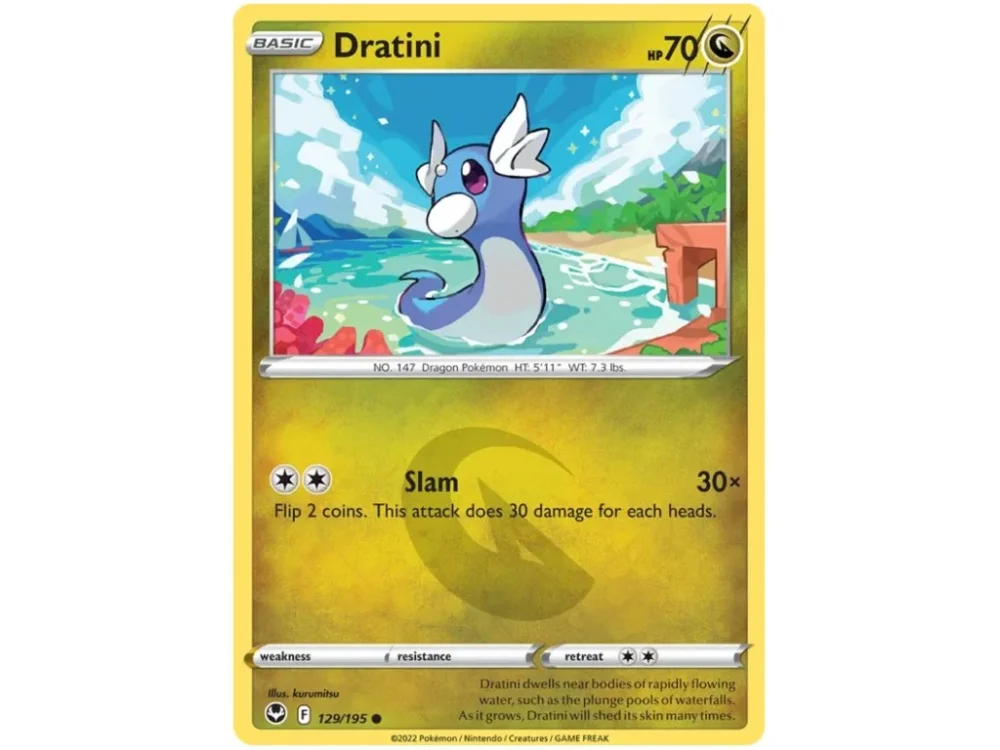 Dratini 129/195 Silver Tempest