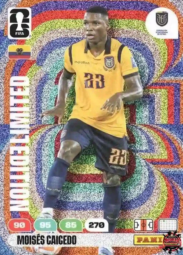 MOISÉS CAICEDO 2026 Panini FIFA World Cup LIMITED EDITION