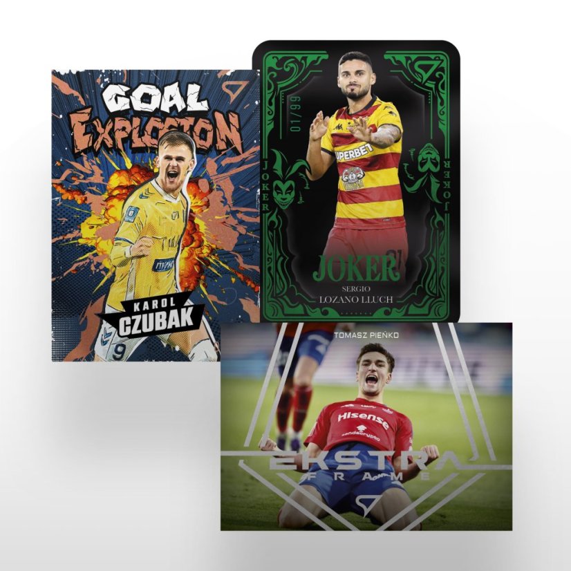Retail box - fotbalové kartičky SportZoo PKO BP Ekstraklasa 2025/26 - 2. série