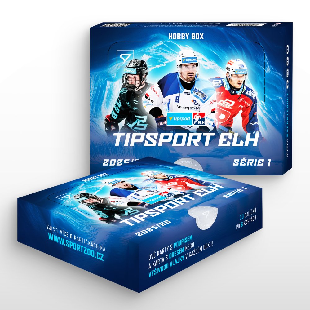 2025-26 SportZoo Tipsport Extraliga Serie 1 Hobby Box