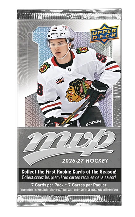 2026-27 Upper Deck MVP Hockey Retail Balíček