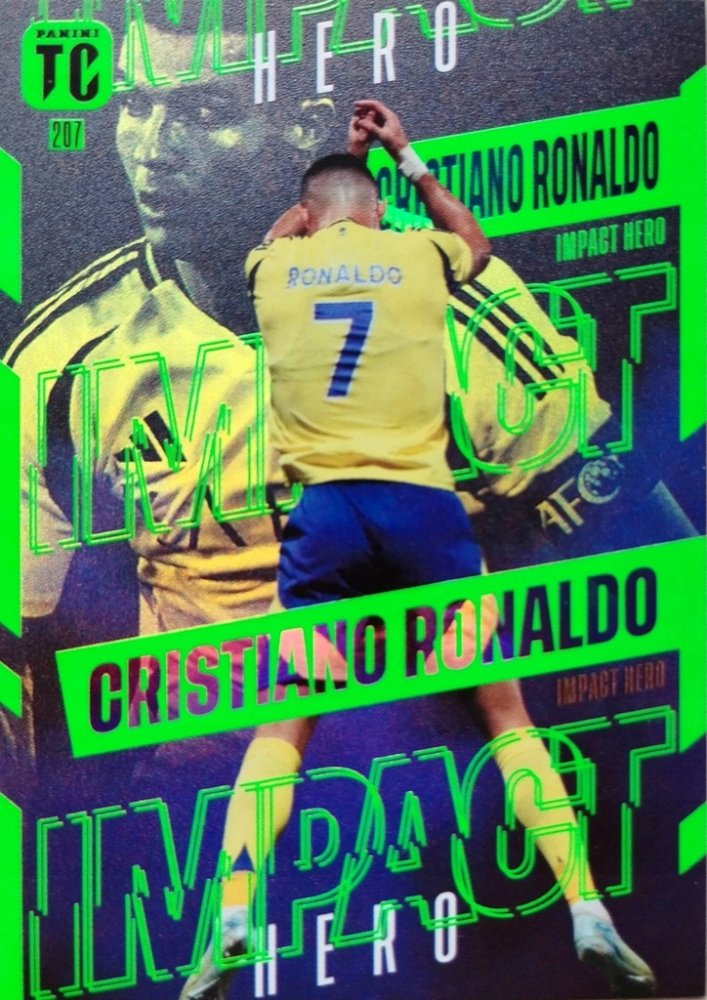 Cristiano Ronaldo 2025 Panini Top Class Impact Hero
