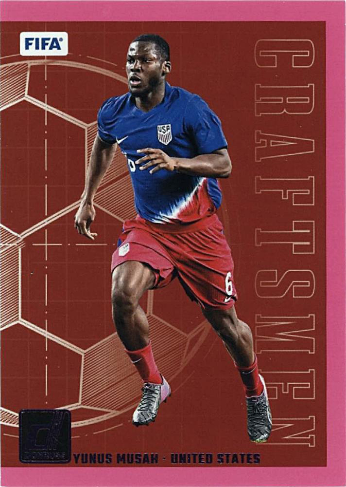 YUNUS MUSAH 2024-25 Donruss GRAFTSMEN Pink 23/25