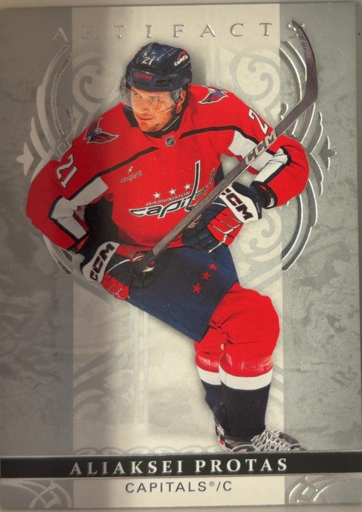 ALIAKSEI PROTAS - #19 – 2026-27 Upper Deck Artifacts – Base