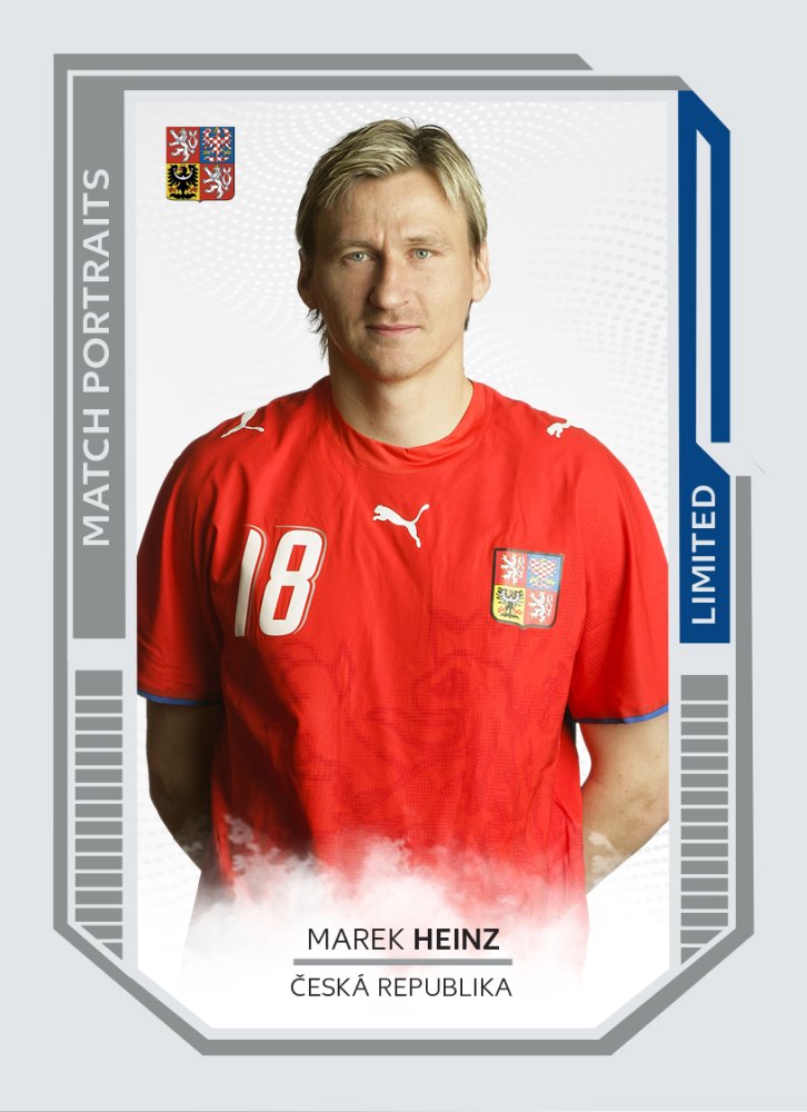 MAREK HEINZ 2022 Repre v Srdcích Match Portraits – 2021-22 – Insert