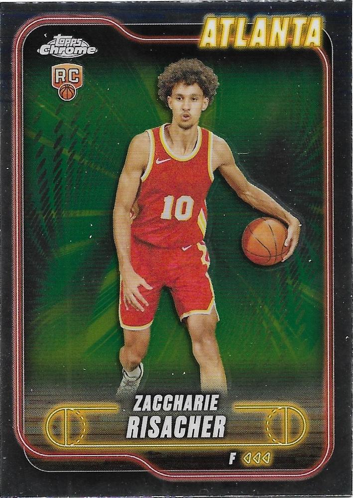 ZACCHARIE RISACHER 2024-25 Topps Chrome