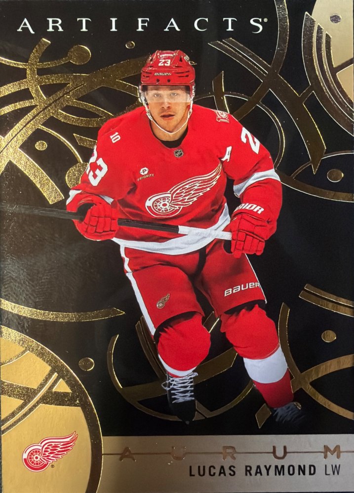 Lucas Raymond #14 – 2026-27 Upper Deck Artifacts Aurum ( s kodem )
