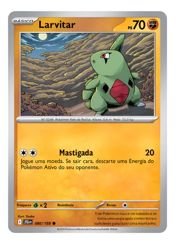 Larvitar 080/159 Journey Together – Nintendo