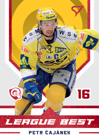 PETR ČAJÁNEK SportZoo 2025-26 I.serie League Best RED 49/49