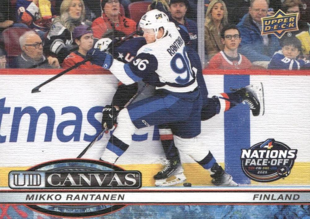 MIKKO RANTANEN 2025-26 Upper Deck Extended UD Canvas