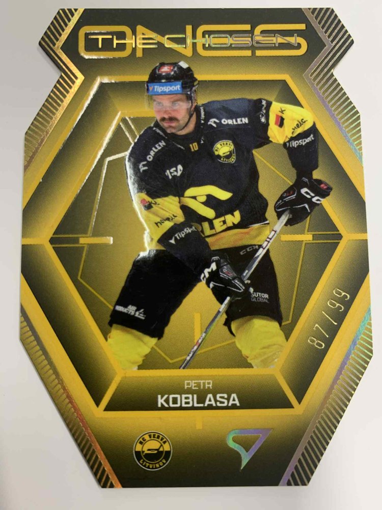 PETR KOBLASA SportZoo Tipsport 2024-25 II.série The Chosen Ones Die Cut 87/99