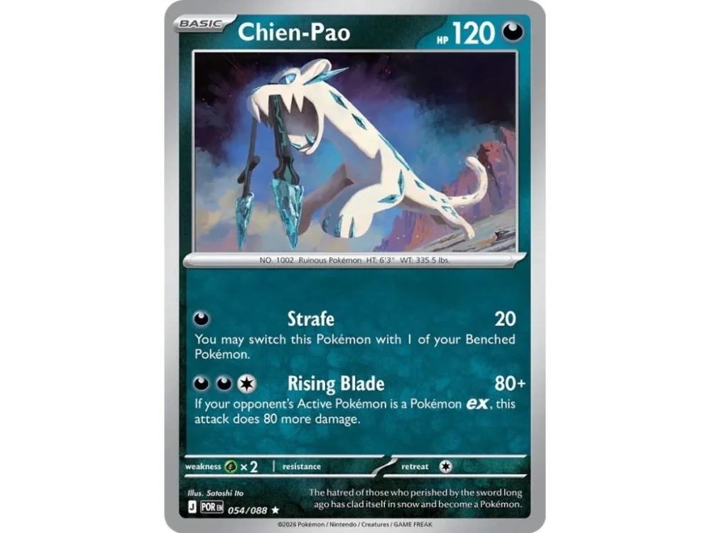 Chien - Pao 054/088 Perfect Order – Nintendo