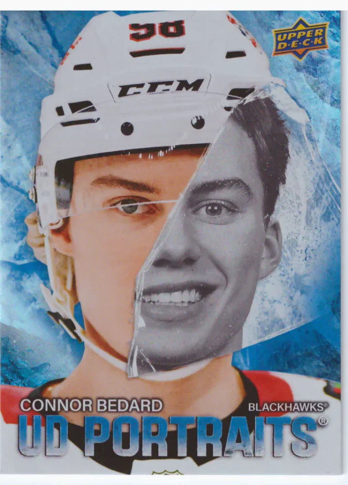 CONNOR BEDARD 25-26 UD Hockey Série1 UD PORTRAITS